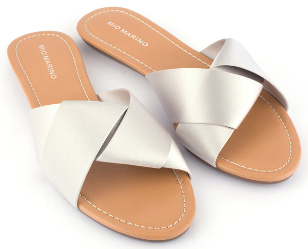 Bandeau Slipper Crossband Shoes